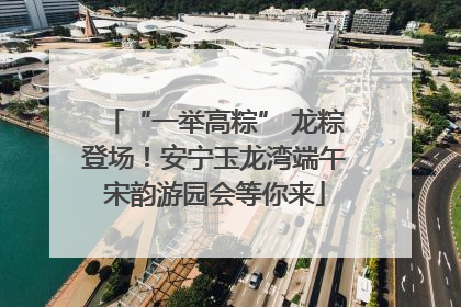 “一举高粽” 龙粽登场！安宁玉龙湾端午宋韵游园会等你来