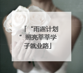 “雨露计划”照亮莘莘学子就业路