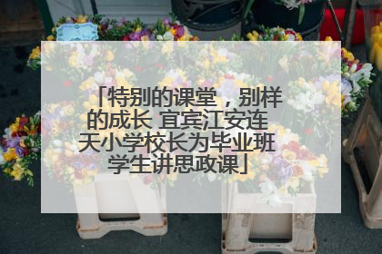 特别的课堂，别样的成长 宜宾江安连天小学校长为毕业班学生讲思政课