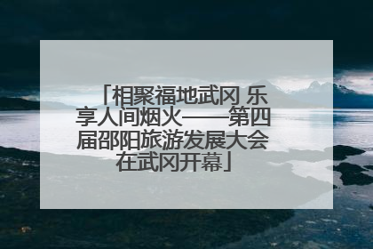 相聚福地武冈 乐享人间烟火——第四届邵阳旅游发展大会在武冈开幕
