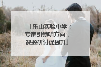 乐山实验中学：专家引领明方向，课题研讨促提升