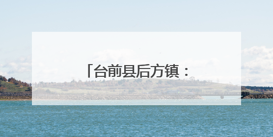 台前县后方镇：创新实干奏响招商引资“强音”