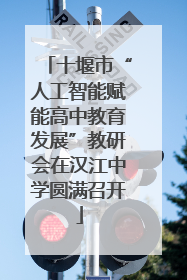 十堰市“人工智能赋能高中教育发展”教研会在汉江中学圆满召开