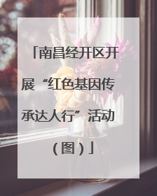 南昌经开区开展“红色基因传承达人行”活动（图）