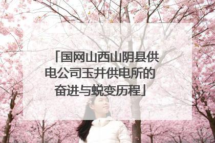国网山西山阴县供电公司玉井供电所的奋进与蜕变历程