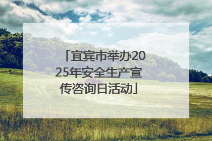 宜宾市举办2025年安全生产宣传咨询日活动