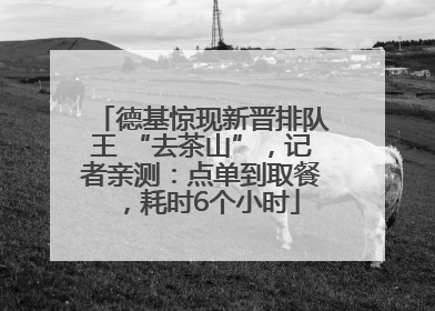 德基惊现新晋排队王 “去茶山”，记者亲测：点单到取餐，耗时6个小时