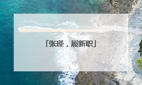 张瑾，履新职
