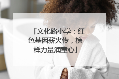 文化路小学：红色基因薪火传，榜样力量润童心