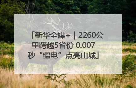 新华全媒+｜2260公里跨越5省份 0.007秒“疆电”点亮山城
