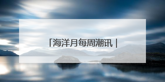 海洋月每周潮讯｜社群联动，多元场景共绘蔚蓝新章
