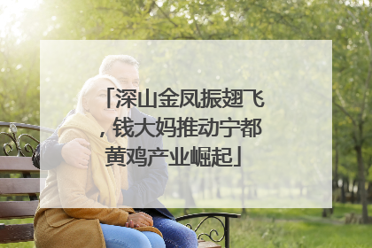 深山金凤振翅飞，钱大妈推动宁都黄鸡产业崛起