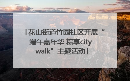 花山街道竹园社区开展“端午嘉年华 粽享city walk”主题活动