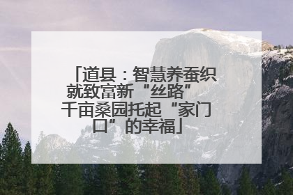 道县：智慧养蚕织就致富新“丝路” 千亩桑园托起“家门口”的幸福