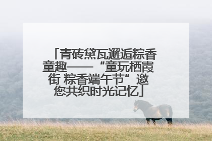 青砖黛瓦邂逅粽香童趣——“童玩栖霞街 粽香端午节”邀您共织时光记忆