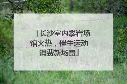 长沙室内攀岩场馆火热，催生运动消费新场景