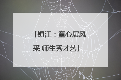 镇江：童心展风采 师生秀才艺