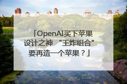 OpenAI买下苹果设计之神 “王炸组合”要再造一个苹果？