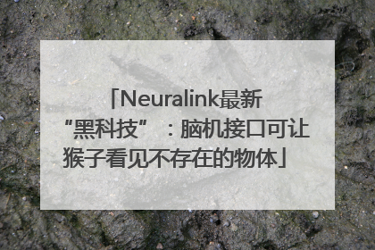 Neuralink最新“黑科技”：脑机接口可让猴子看见不存在的物体
